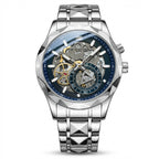 Skeleton Faceted - Prata Azul