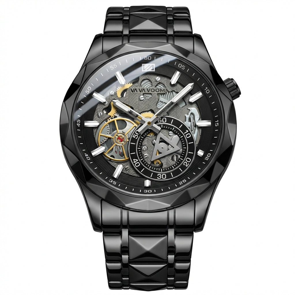 Skeleton Faceted - Preto Total