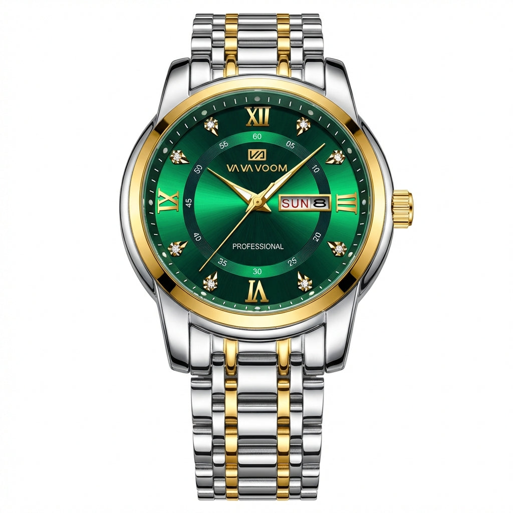 Professional Day-Date Luxe - Two-Tone Verde
