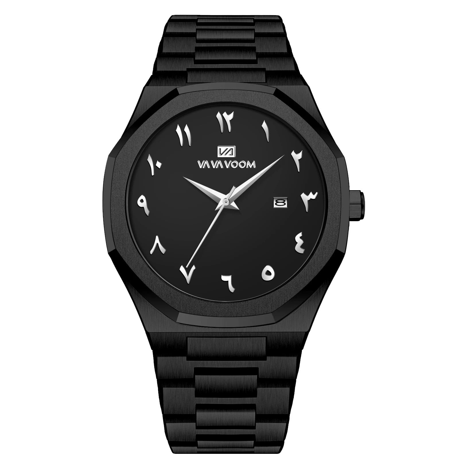 Arabic Numeral Classic - Preto Prata