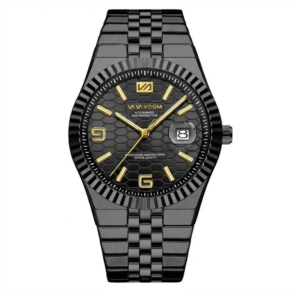 Elite Runners - Negro/Dorado